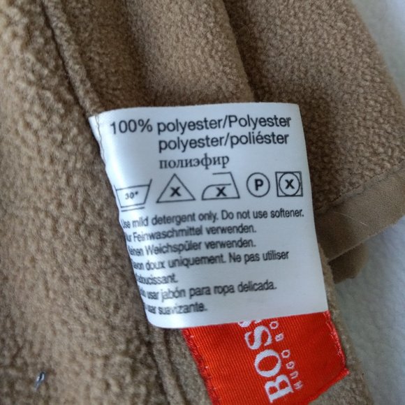 Camel Hugo Boss scarf - Picture 4 of 5